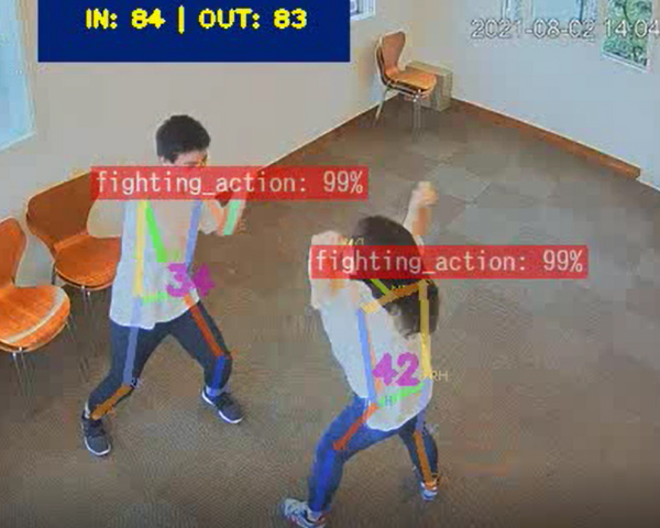 転倒検知やトラブル検知も可能