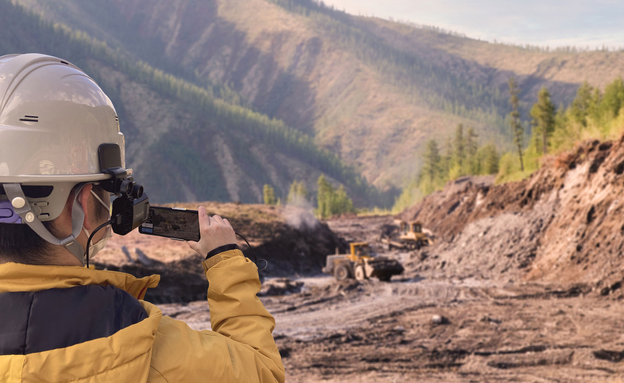 建設現場の検査作業をリモート化する「Gリポート」